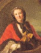 Jean Marc Nattier The Countess Tessin Norge oil painting reproduction